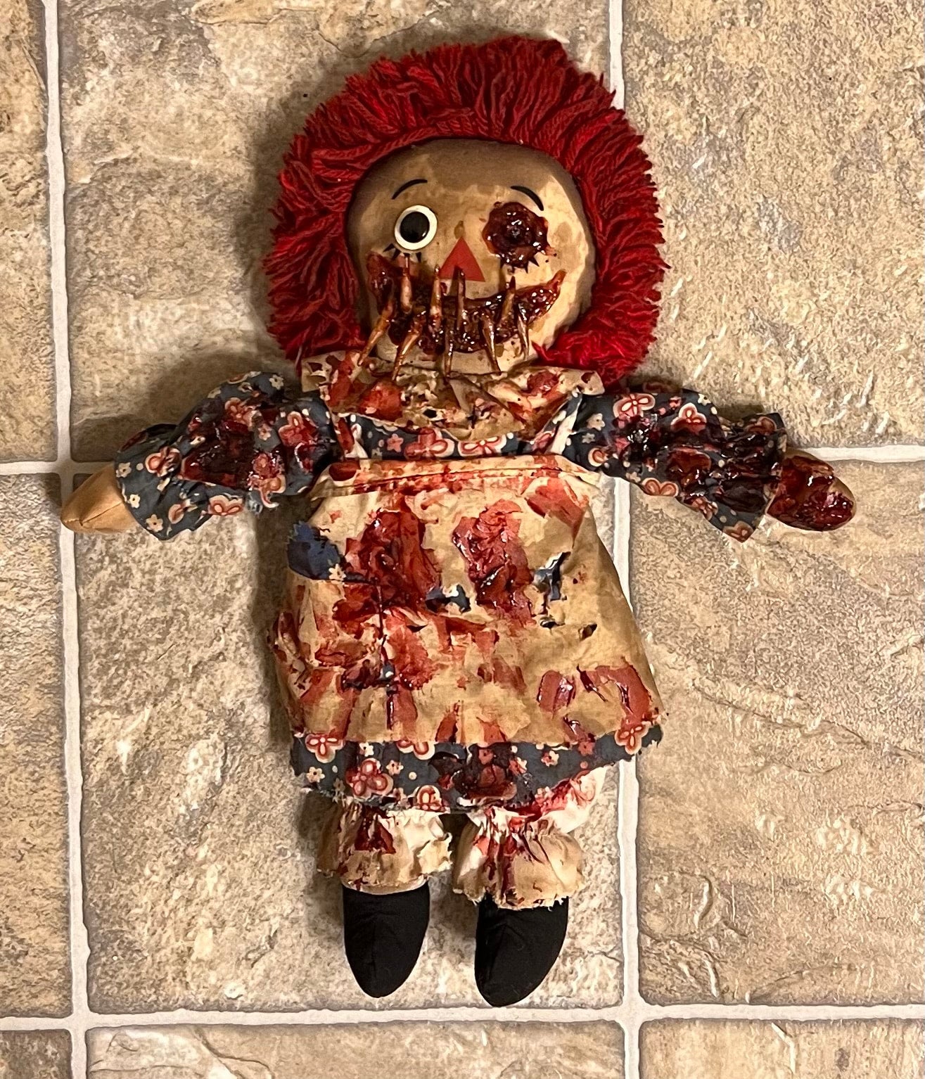 Scary raggedy ann doll on sale